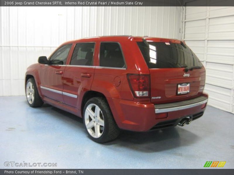 Inferno Red Crystal Pearl / Medium Slate Gray 2006 Jeep Grand Cherokee SRT8