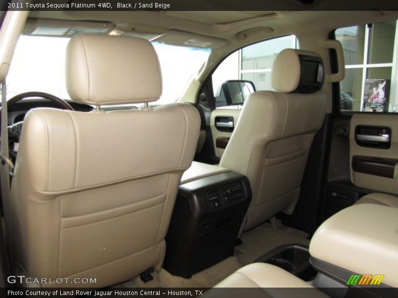 Black / Sand Beige 2011 Toyota Sequoia Platinum 4WD