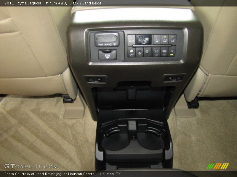 Black / Sand Beige 2011 Toyota Sequoia Platinum 4WD