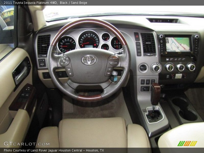 Black / Sand Beige 2011 Toyota Sequoia Platinum 4WD