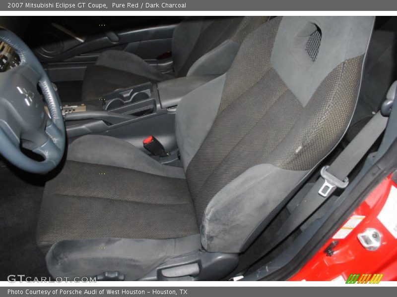 Pure Red / Dark Charcoal 2007 Mitsubishi Eclipse GT Coupe