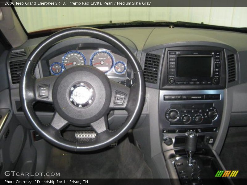 Inferno Red Crystal Pearl / Medium Slate Gray 2006 Jeep Grand Cherokee SRT8