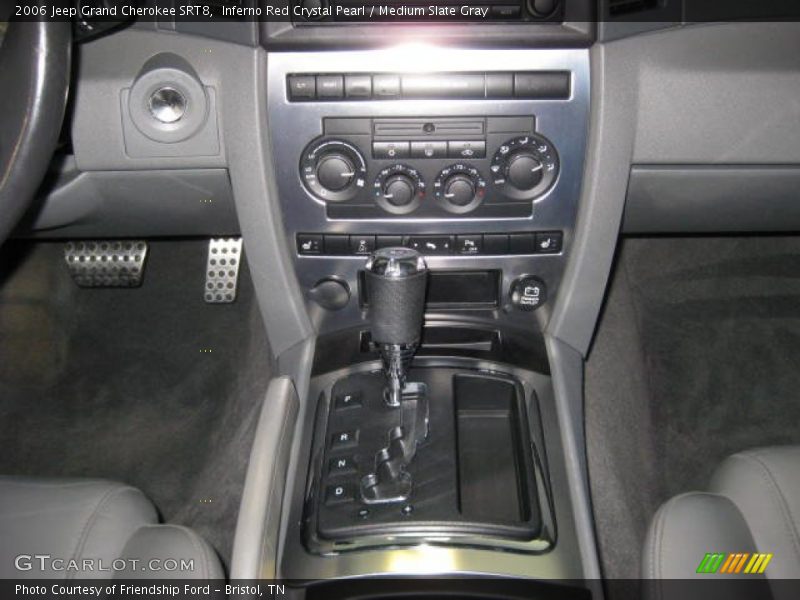 Inferno Red Crystal Pearl / Medium Slate Gray 2006 Jeep Grand Cherokee SRT8