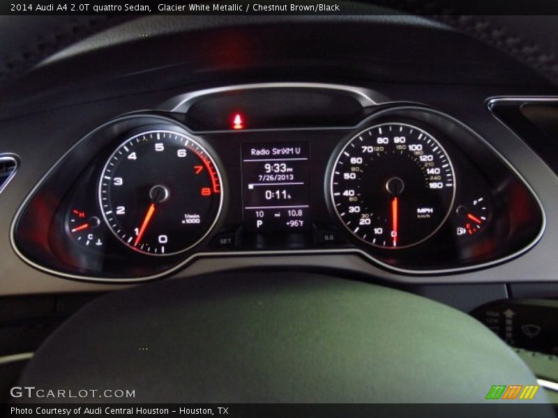  2014 A4 2.0T quattro Sedan 2.0T quattro Sedan Gauges