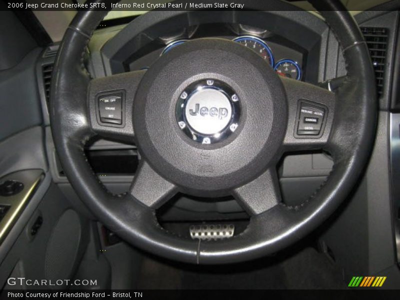 Inferno Red Crystal Pearl / Medium Slate Gray 2006 Jeep Grand Cherokee SRT8