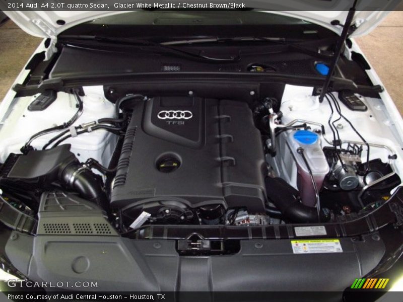  2014 A4 2.0T quattro Sedan Engine - 2.0 Liter Turbocharged FSI DOHC 16-Valve VVT 4 Cylinder