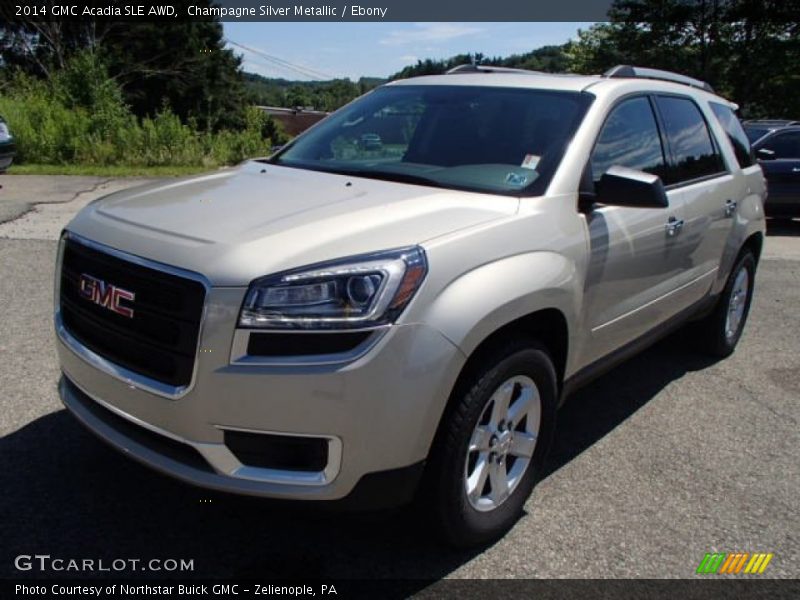 Front 3/4 View of 2014 Acadia SLE AWD