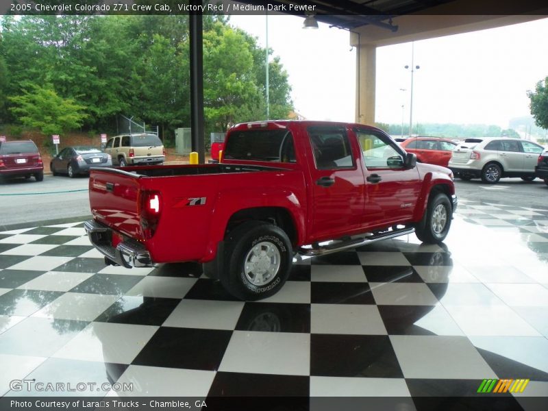Victory Red / Medium Dark Pewter 2005 Chevrolet Colorado Z71 Crew Cab