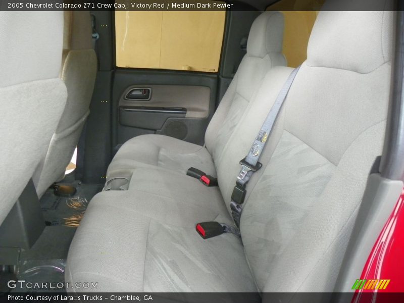 Victory Red / Medium Dark Pewter 2005 Chevrolet Colorado Z71 Crew Cab