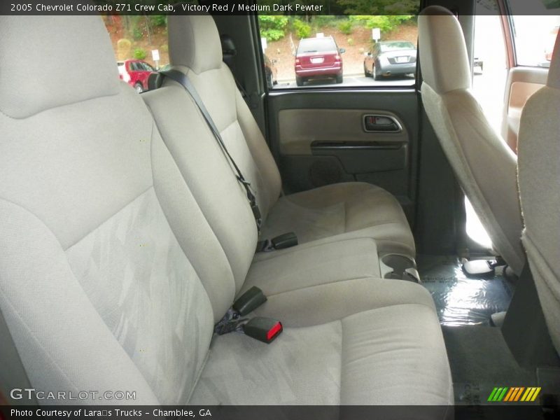 Victory Red / Medium Dark Pewter 2005 Chevrolet Colorado Z71 Crew Cab