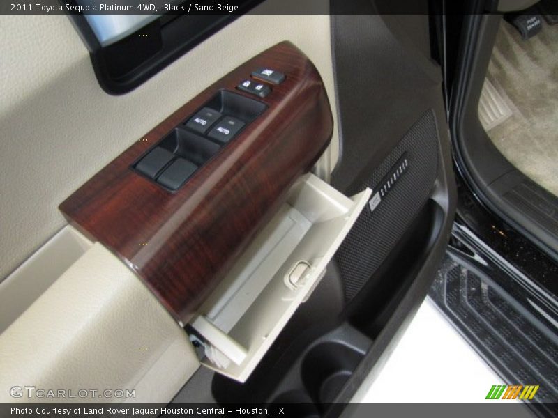 Black / Sand Beige 2011 Toyota Sequoia Platinum 4WD
