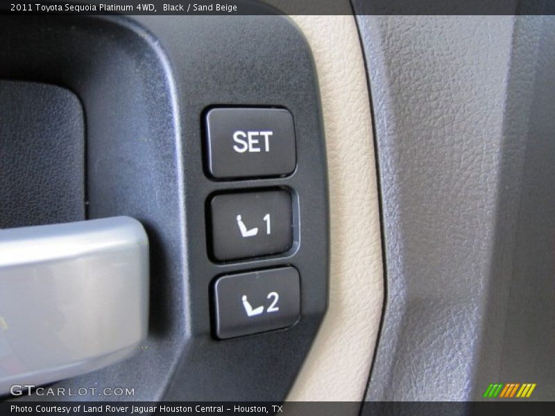 Black / Sand Beige 2011 Toyota Sequoia Platinum 4WD