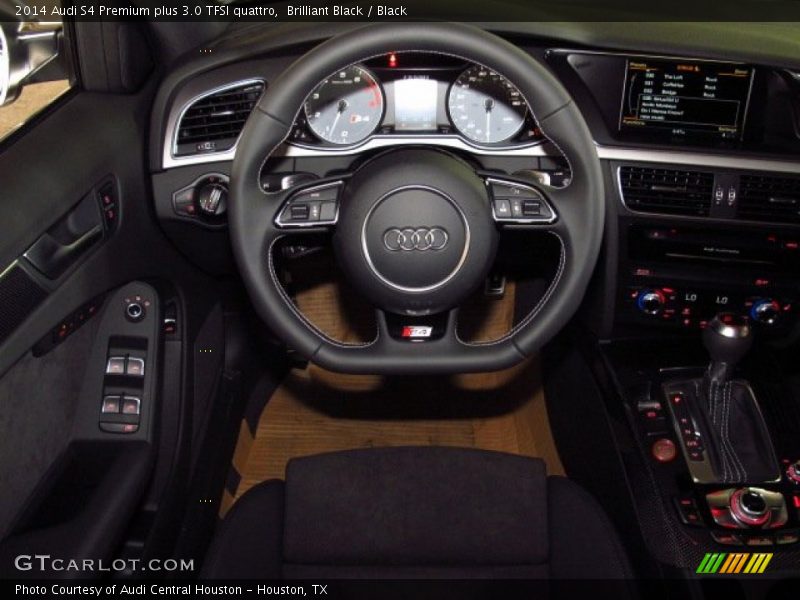 Brilliant Black / Black 2014 Audi S4 Premium plus 3.0 TFSI quattro