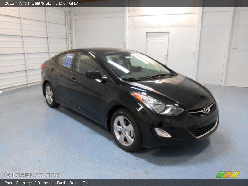 Black / Gray 2013 Hyundai Elantra GLS