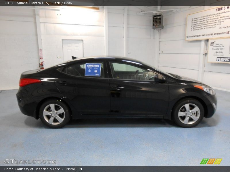 Black / Gray 2013 Hyundai Elantra GLS