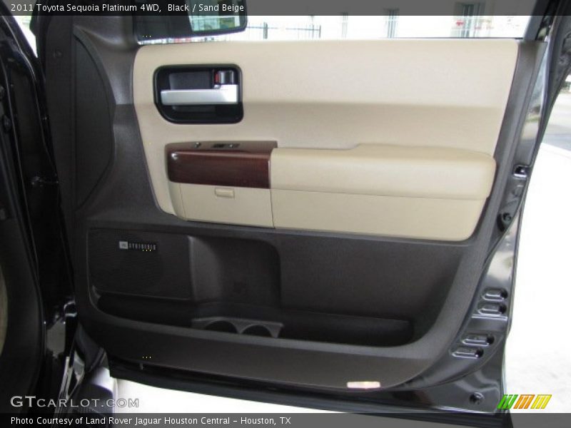 Black / Sand Beige 2011 Toyota Sequoia Platinum 4WD