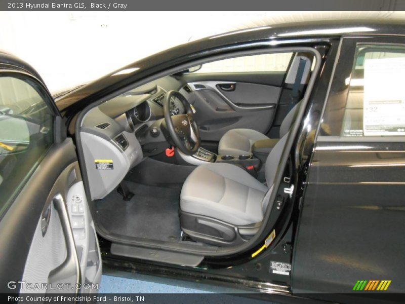 Black / Gray 2013 Hyundai Elantra GLS