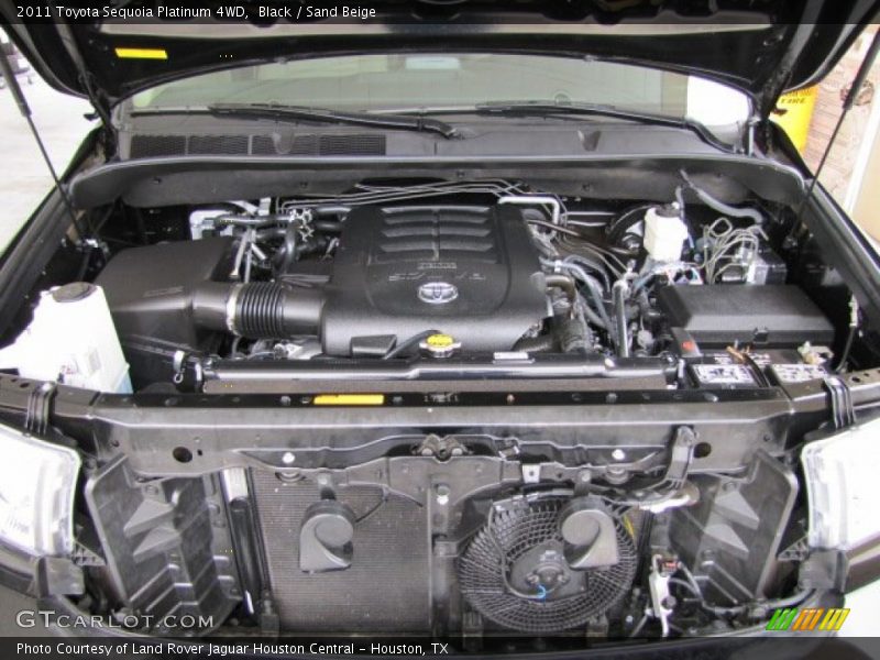 Black / Sand Beige 2011 Toyota Sequoia Platinum 4WD