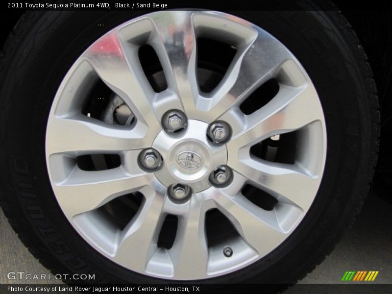 Black / Sand Beige 2011 Toyota Sequoia Platinum 4WD