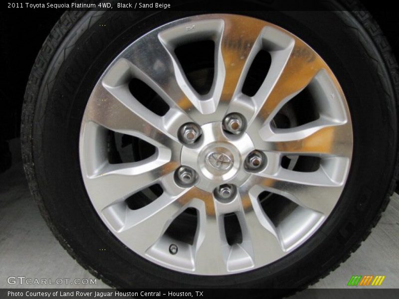 Black / Sand Beige 2011 Toyota Sequoia Platinum 4WD