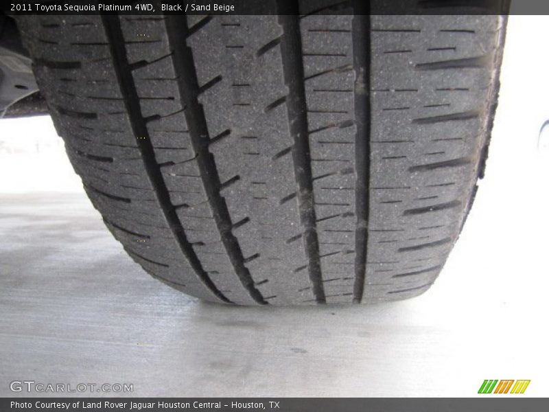 Black / Sand Beige 2011 Toyota Sequoia Platinum 4WD
