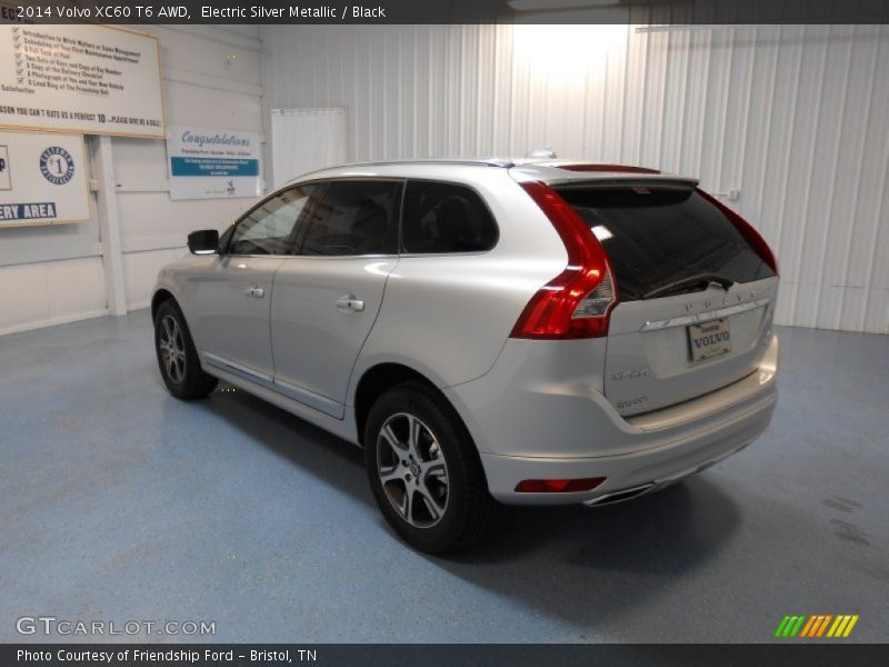 Electric Silver Metallic / Black 2014 Volvo XC60 T6 AWD