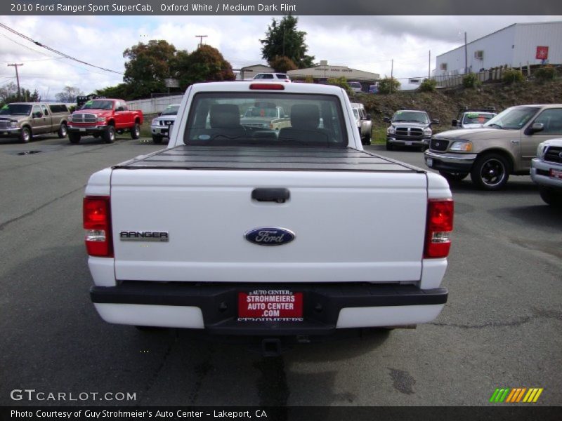Oxford White / Medium Dark Flint 2010 Ford Ranger Sport SuperCab
