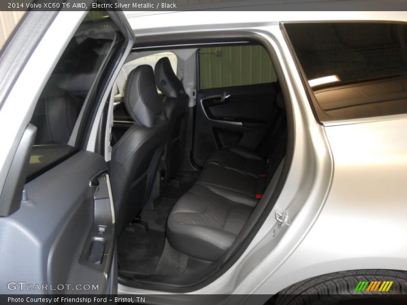 Electric Silver Metallic / Black 2014 Volvo XC60 T6 AWD