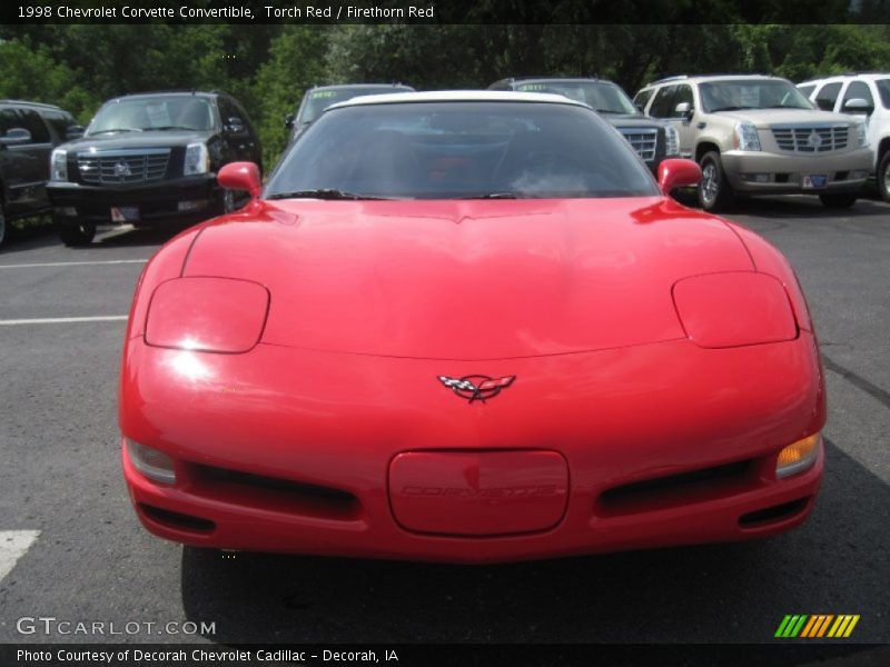 Torch Red / Firethorn Red 1998 Chevrolet Corvette Convertible
