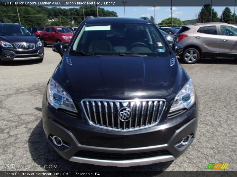 Carbon Black Metallic / Ebony 2013 Buick Encore Leather AWD