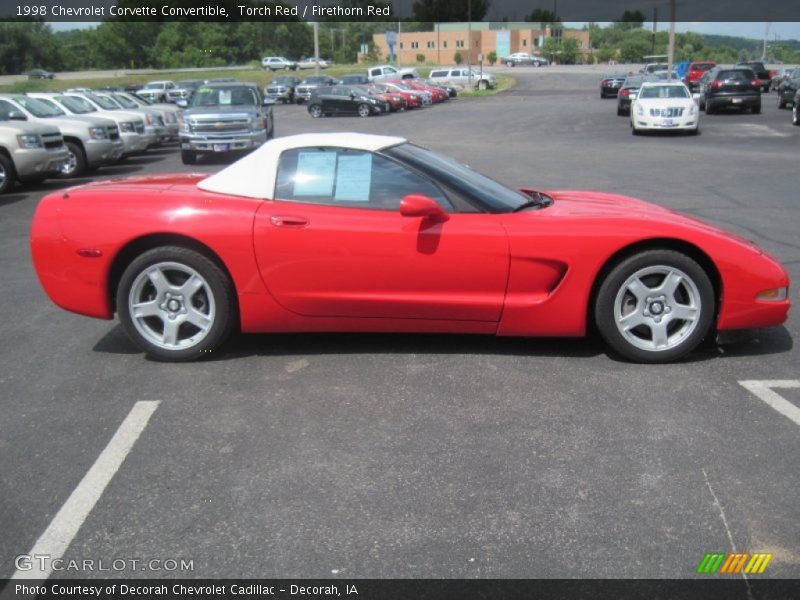 1998 Corvette Convertible Torch Red