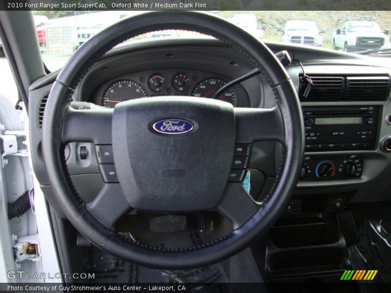 Oxford White / Medium Dark Flint 2010 Ford Ranger Sport SuperCab