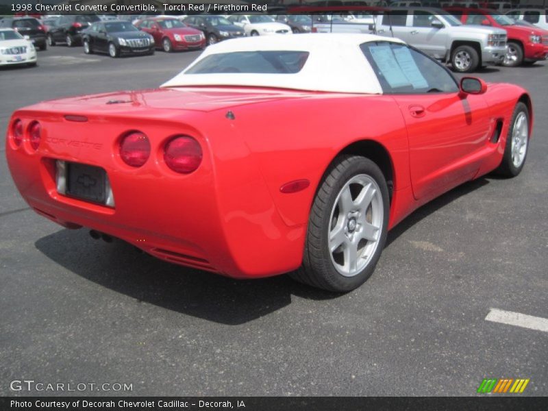  1998 Corvette Convertible Torch Red