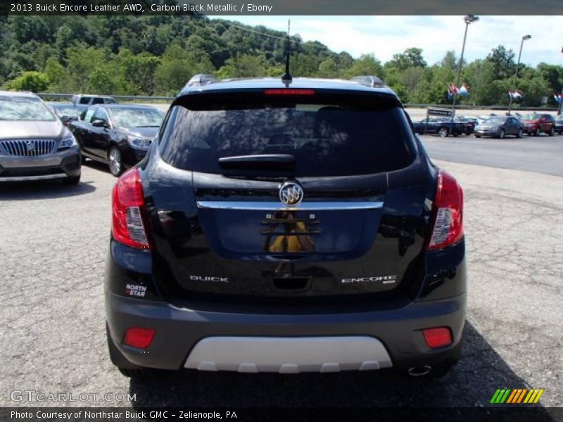 Carbon Black Metallic / Ebony 2013 Buick Encore Leather AWD