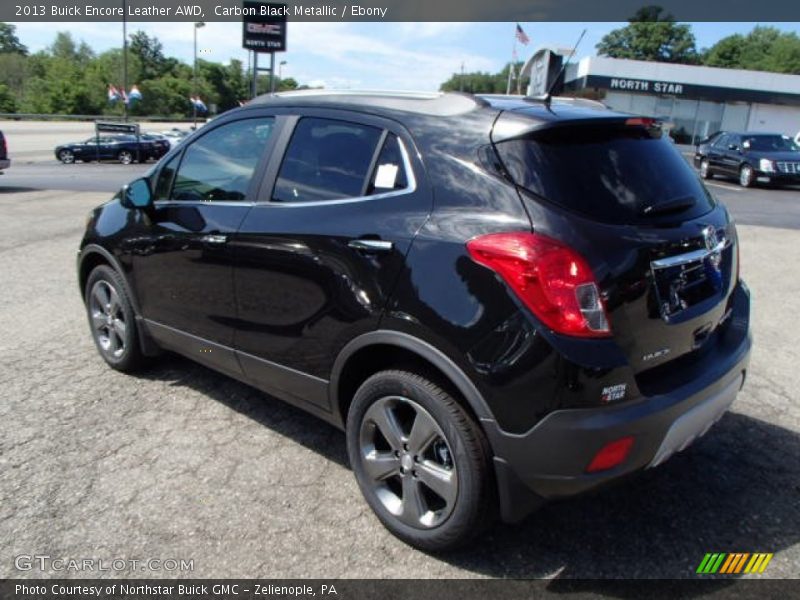 Carbon Black Metallic / Ebony 2013 Buick Encore Leather AWD