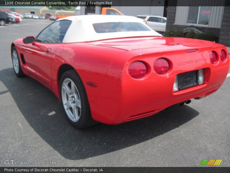 Torch Red / Firethorn Red 1998 Chevrolet Corvette Convertible