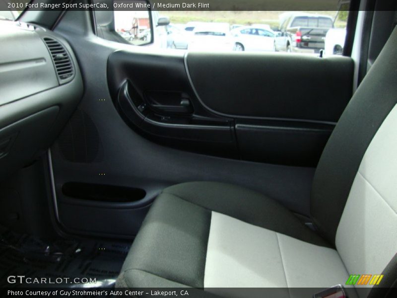 Oxford White / Medium Dark Flint 2010 Ford Ranger Sport SuperCab