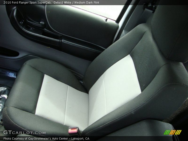 Oxford White / Medium Dark Flint 2010 Ford Ranger Sport SuperCab