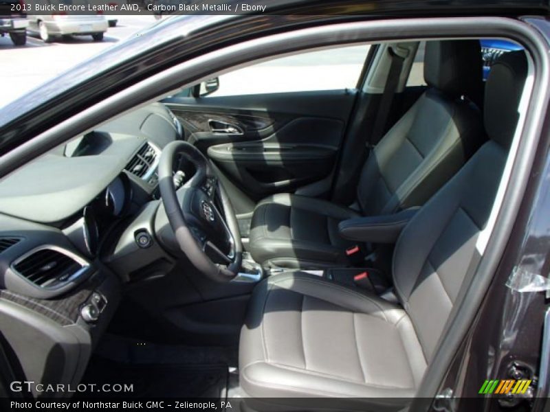 Carbon Black Metallic / Ebony 2013 Buick Encore Leather AWD