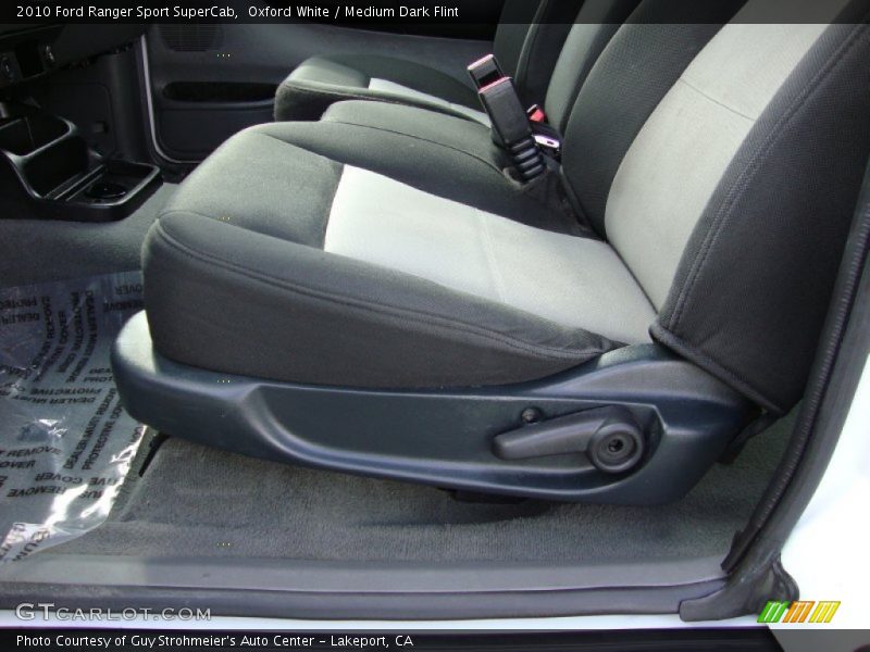 Oxford White / Medium Dark Flint 2010 Ford Ranger Sport SuperCab
