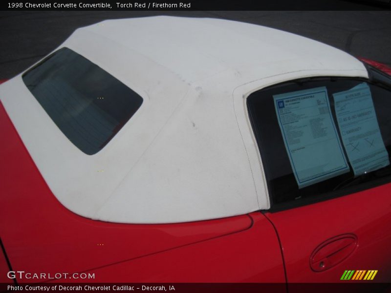 Torch Red / Firethorn Red 1998 Chevrolet Corvette Convertible