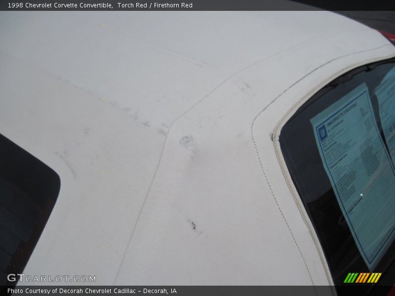 Torch Red / Firethorn Red 1998 Chevrolet Corvette Convertible