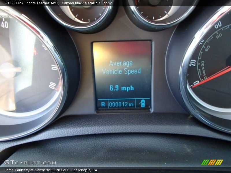 Carbon Black Metallic / Ebony 2013 Buick Encore Leather AWD