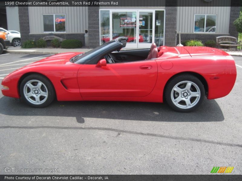 Torch Red / Firethorn Red 1998 Chevrolet Corvette Convertible