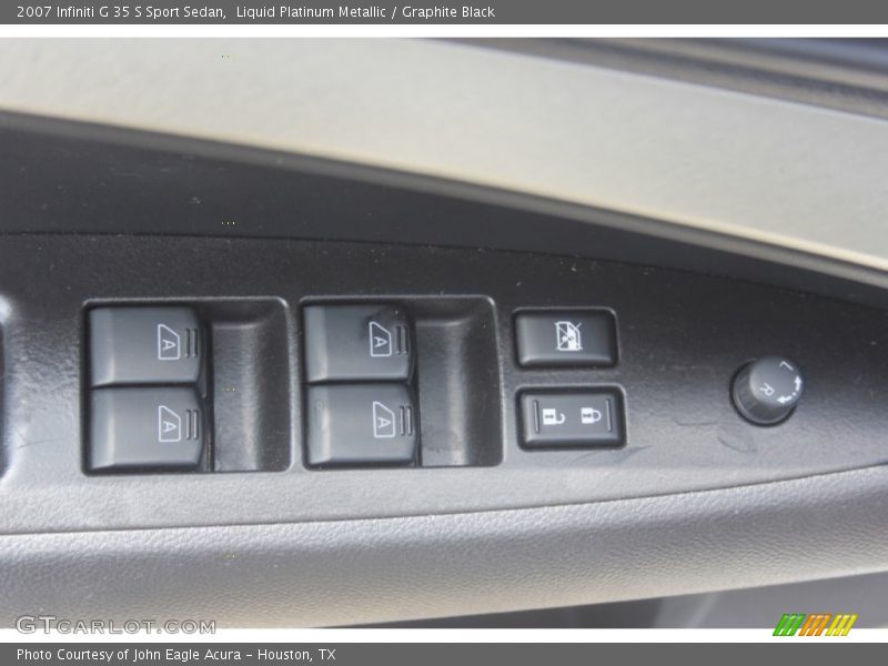 Liquid Platinum Metallic / Graphite Black 2007 Infiniti G 35 S Sport Sedan