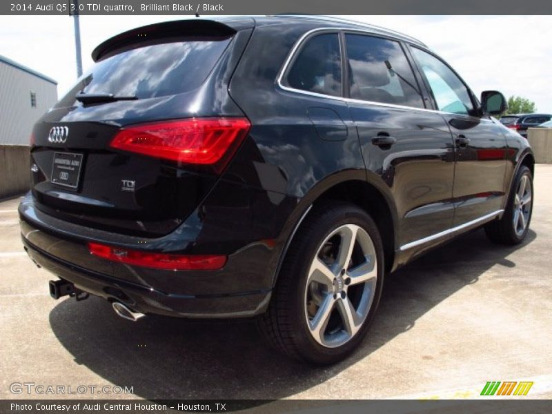 Brilliant Black / Black 2014 Audi Q5 3.0 TDI quattro