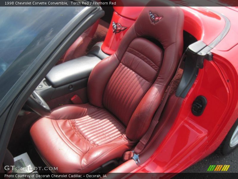 Front Seat of 1998 Corvette Convertible