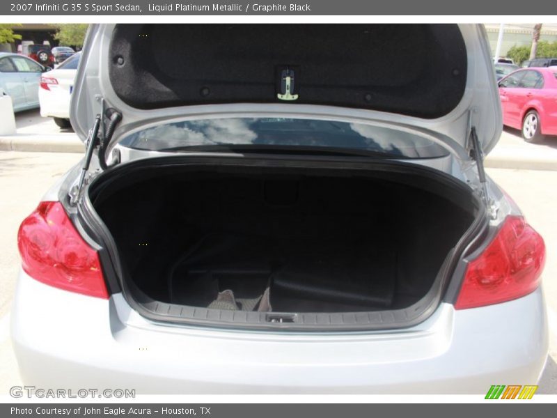 Liquid Platinum Metallic / Graphite Black 2007 Infiniti G 35 S Sport Sedan