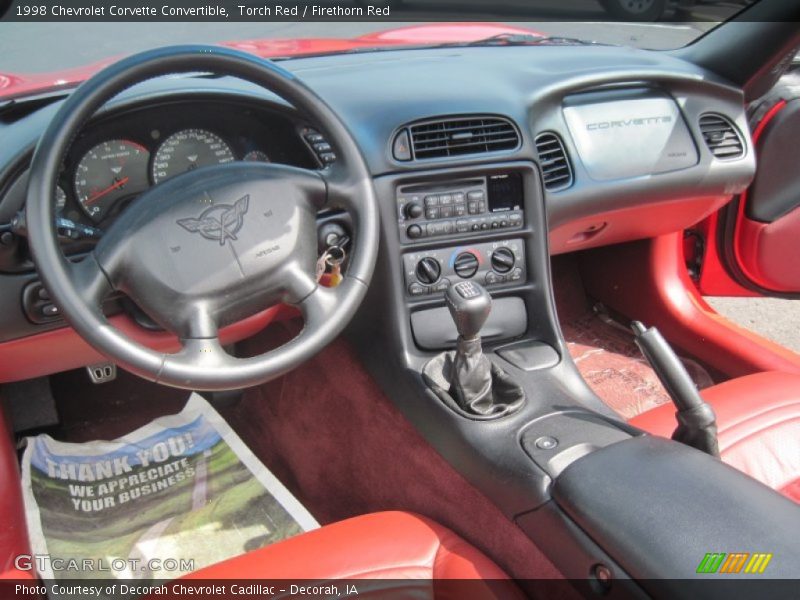 Torch Red / Firethorn Red 1998 Chevrolet Corvette Convertible