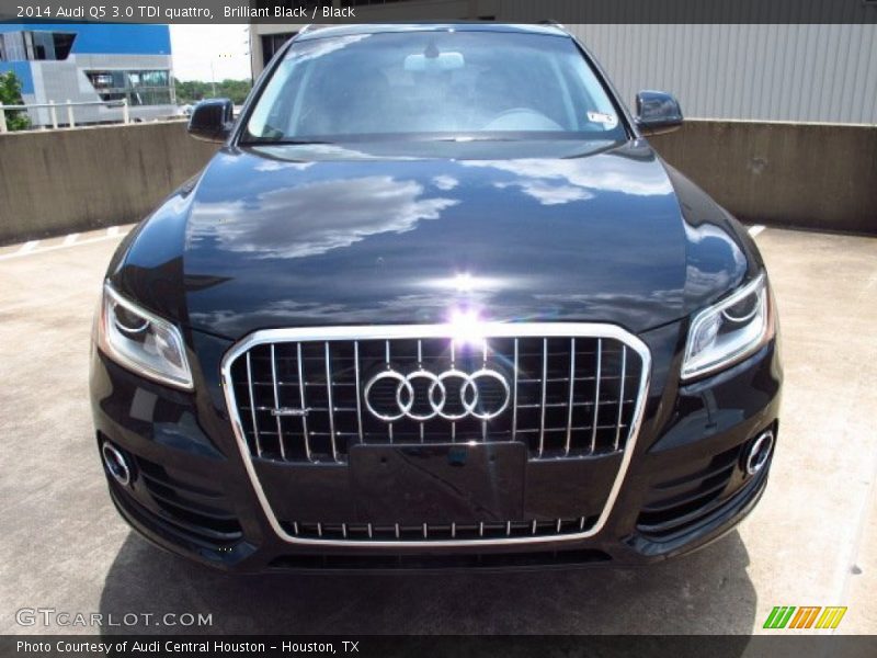 Brilliant Black / Black 2014 Audi Q5 3.0 TDI quattro